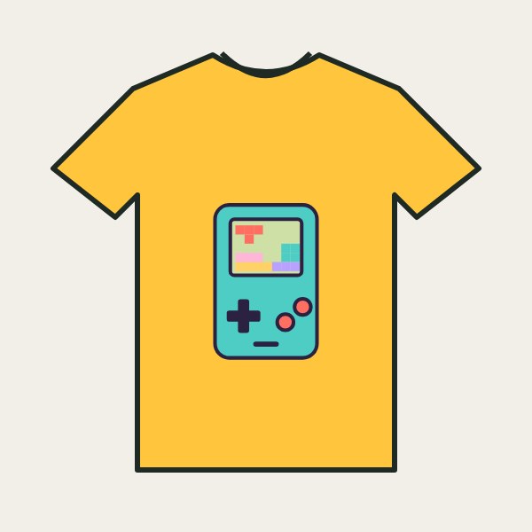 Brick Game Tee